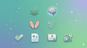 Discover how to get a medical marijuana for anxiety, qualifying conditions, state laws, medical cannabis benefits, risks, and online certification.